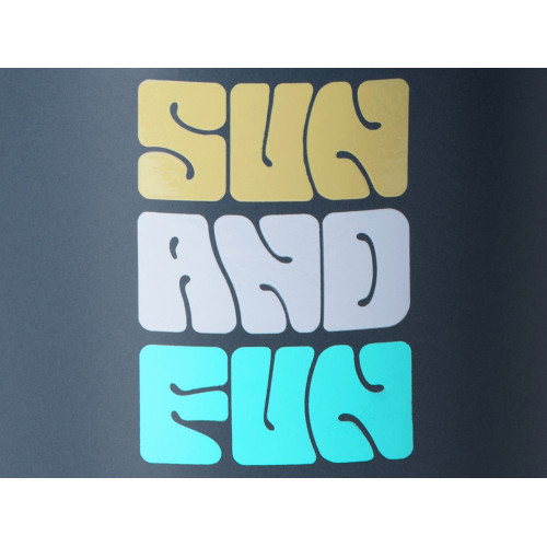 Кружка матовая Rita, 410мл, антрацит (тампопечать)