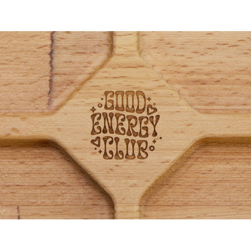 Менажница квадратная Snacks (гравировка)