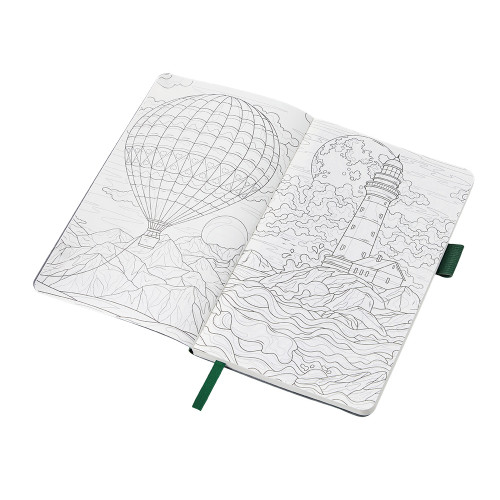 Блокнот Vision Trend А5 в гибкой обложке, зеленый