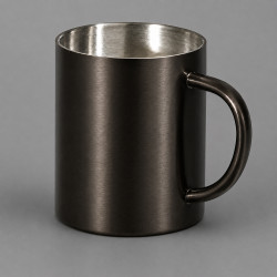 Стальная кружка с двойными стенками Altai, gun metal