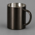Стальная кружка с двойными стенками Altai, gun metal Стальная кружка с двойными стенками Altai, gun metal