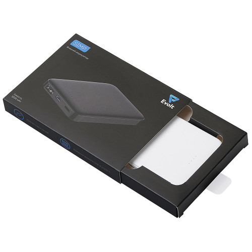 Внешний аккумулятор Simp, 5000 мАч, белый