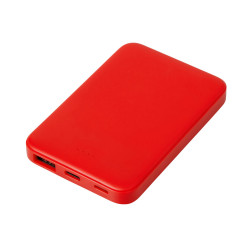 Внешний аккумулятор Simp, 5000 мАч, красный
