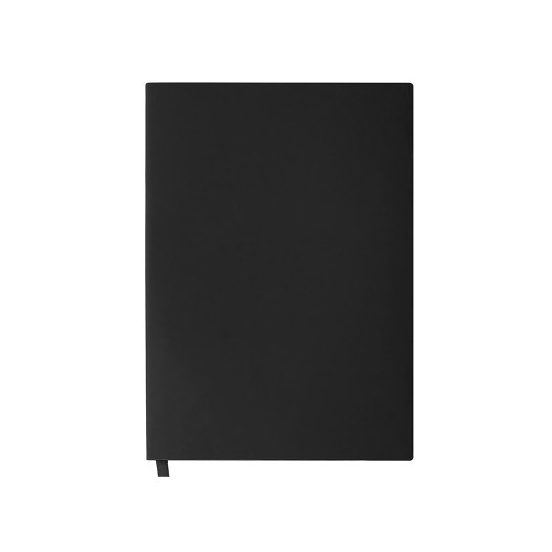 Блокнот C1 софт-тач, гибкая обложка, 128 листов, черный