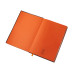 Блокнот C1 софт-тач, гибкая обложка, 128 листов, оранжевый