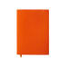 Блокнот C1 софт-тач, гибкая обложка, 128 листов, оранжевый