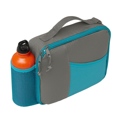 Изотермическая сумка-холодильник Breeze New для ланч-бокса, серый/голубой Изотермическая сумка-холодильник Breeze New для ланч-бокса, серый/голубой