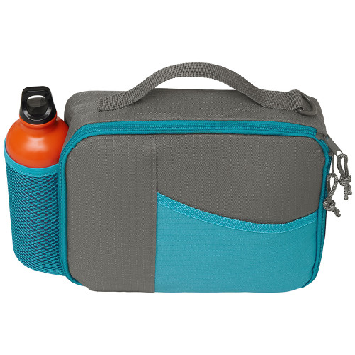 Изотермическая сумка-холодильник Breeze New для ланч-бокса, серый/голубой Изотермическая сумка-холодильник Breeze New для ланч-бокса, серый/голубой