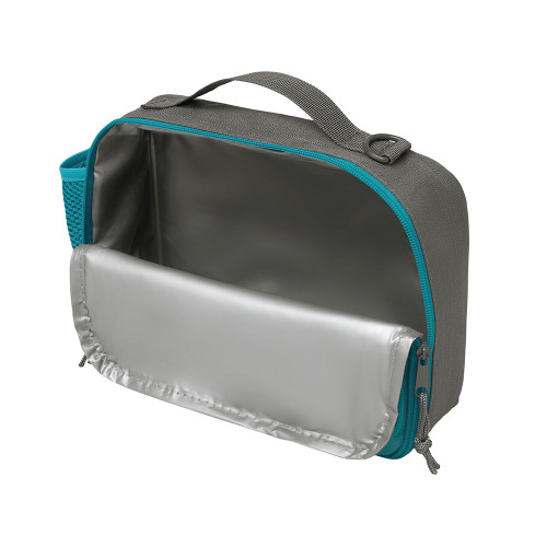 Изотермическая сумка-холодильник Breeze New для ланч-бокса, серый/голубой Изотермическая сумка-холодильник Breeze New для ланч-бокса, серый/голубой