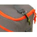 Изотермическая сумка-холодильник Neo Classic c контрастной молнией, серый/оранжевый