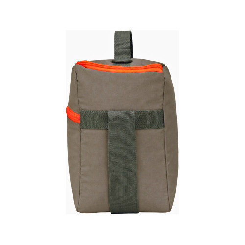 Изотермическая сумка-холодильник Neo Classic c контрастной молнией, серый/оранжевый