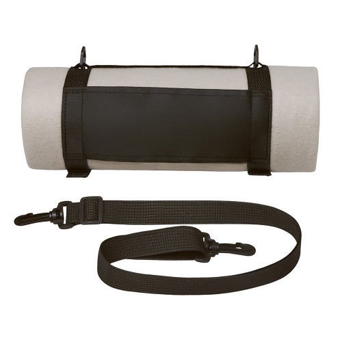 Плед Нежность с плечевым ремнем, светло -серый Плед Нежность с плечевым ремнем, светло -серый