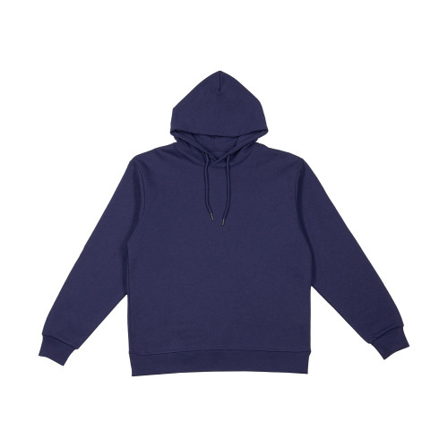 Толстовка с капюшоном оверсайз Lisbon унисекс, темно-синий Толстовка с капюшоном оверсайз Lisbon унисекс, темно-синий