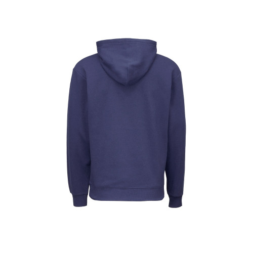 Толстовка с капюшоном оверсайз Lisbon унисекс, темно-синий Толстовка с капюшоном оверсайз Lisbon унисекс, темно-синий
