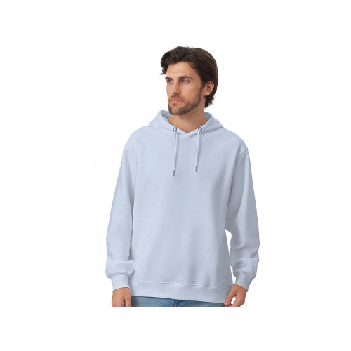 Толстовка с капюшоном оверсайз Lisbon унисекс, небесно-голубой Толстовка с капюшоном оверсайз Lisbon унисекс, небесно-голубой