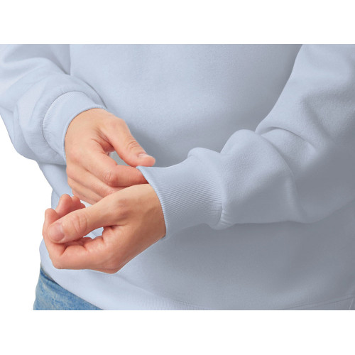 Толстовка с капюшоном оверсайз Lisbon унисекс, небесно-голубой Толстовка с капюшоном оверсайз Lisbon унисекс, небесно-голубой