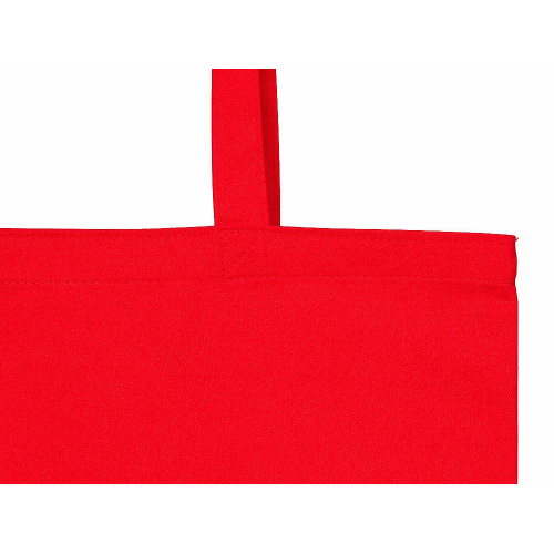 Сумка Твил из хлопка, 210 г/м2, красный