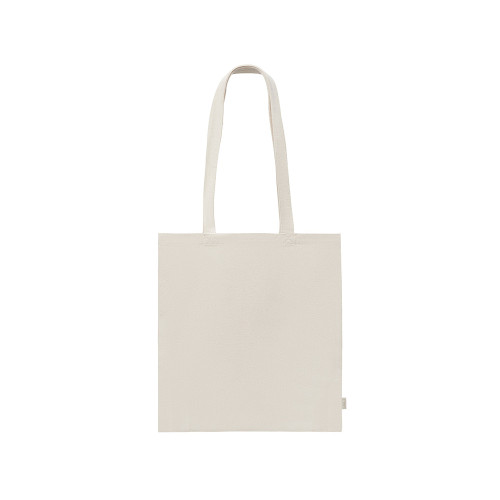 Шоппер Basio из переработанного хлопка 280 г, натуральный Шоппер Basio из переработанного хлопка 280 г, натуральный