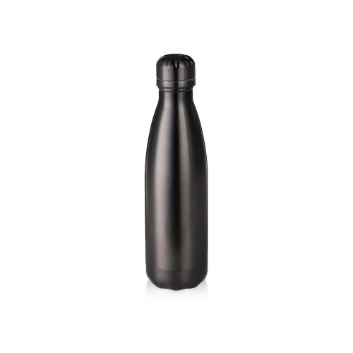 Подарочный набор с термобутылкой, блокнотом, ручкой и чаем, черный Подарочный набор с термобутылкой, блокнотом, ручкой и чаем, черный