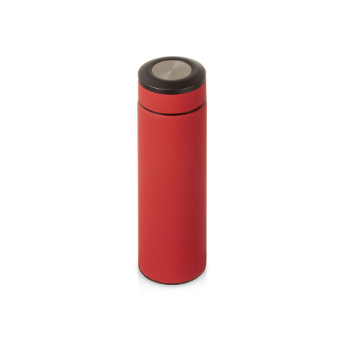 Подарочный набор с термосом, блокнотом, ручкой и чаем, красный