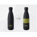 Вакуумная термобутылка Vacuum bottle C1, soft touch, 500 мл, черный, с УФ печатью