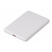 Внешний аккумулятор с QC/PD Шарп, 5000 мАч, белый