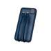 Внешний аккумулятор со встроенными кабелями Фрэйм, 10000мач, темно-синий