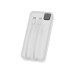 Внешний аккумулятор со встроенными кабелями Фрэйм Про, быстрая зарядка, 20000мач, белый