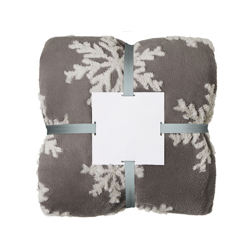 Плед Snowflake новогодний Плед Snowflake новогодний