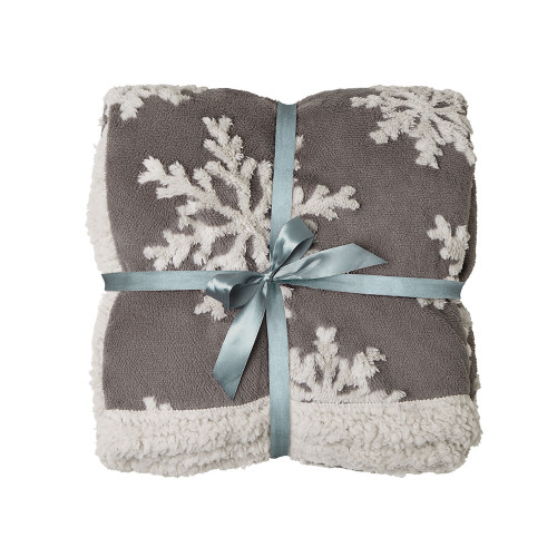 Плед Snowflake новогодний Плед Snowflake новогодний