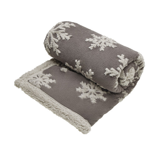 Плед Snowflake новогодний Плед Snowflake новогодний