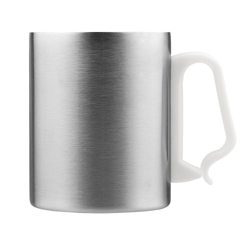 Стальная кружка с двойными стенками Climber Max, 450 мл, белый