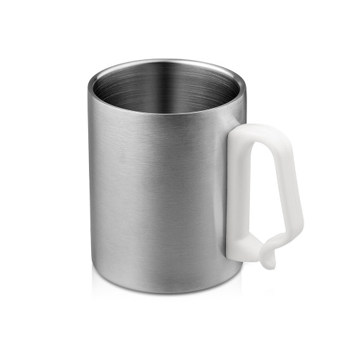 Стальная кружка с двойными стенками Climber Max, 450 мл, белый