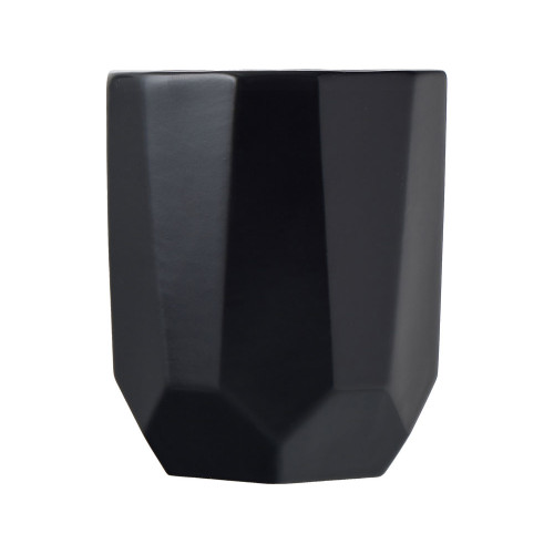Кружка с гранями Amery, 310мл, черный матовый Кружка с гранями Amery, 310мл, черный матовый