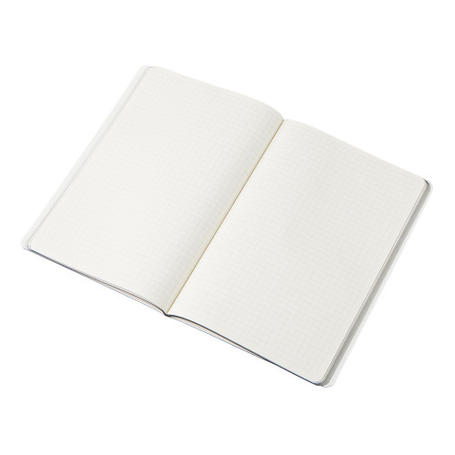 Блокнот Audrey А5 на сшивке в гибкой обложке софт-тач, черный