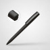 Ручка пластиковая soft-touch шариковая Zorro, черный