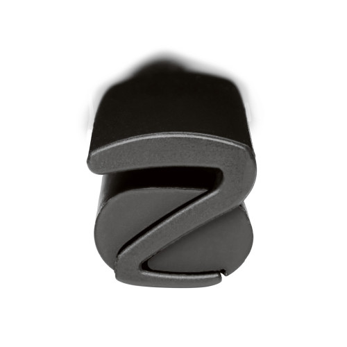 Ручка пластиковая soft-touch шариковая Zorro, черный