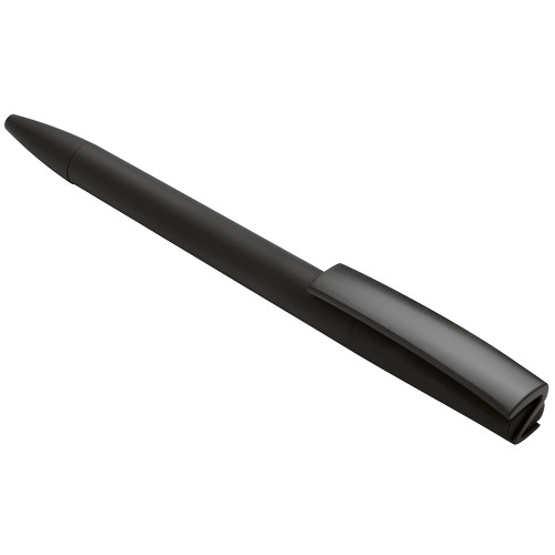 Ручка пластиковая soft-touch шариковая Zorro, черный