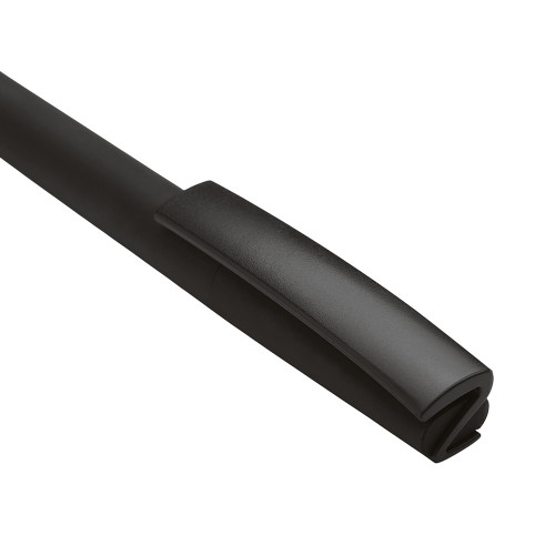 Ручка пластиковая soft-touch шариковая Zorro, черный