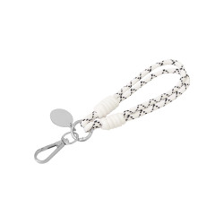 Брелок-браслет Bohemian, черно-белый
