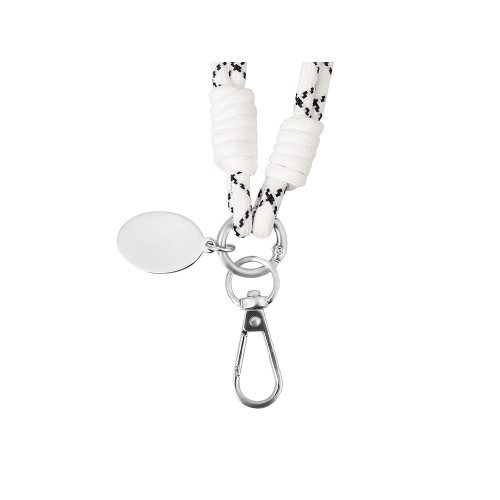 Брелок-браслет Bohemian, черно-белый Брелок-браслет Bohemian, черно-белый