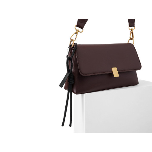 Брелок-веревочка на карабине Trinket, черный