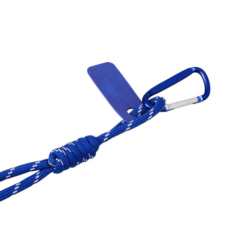 Брелок-веревочка на карабине Trinket, синий Брелок-веревочка на карабине Trinket, синий