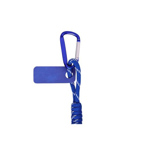 Брелок-веревочка на карабине Trinket, синий Брелок-веревочка на карабине Trinket, синий