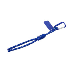 Брелок-веревочка на карабине Trinket, синий