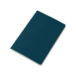 Блокнот в гибкой обложке A5 Виспи 2.0 в клетку, темно-синий