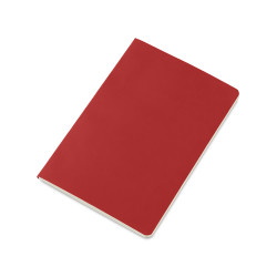 Блокнот в гибкой обложке A5 Виспи 2.0 в клетку, красный