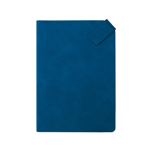 Блокнот А5 в гибкой обложке Chaplin, синий Блокнот А5 в гибкой обложке Chaplin, синий