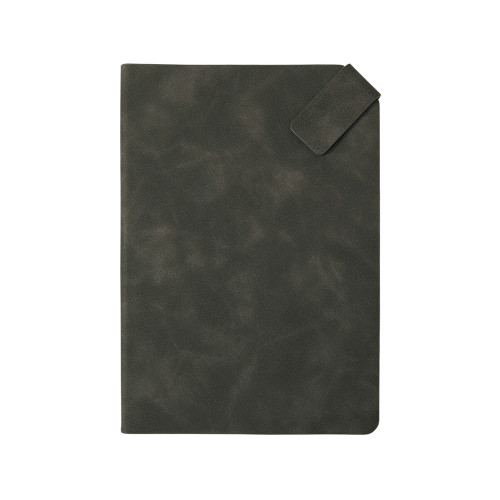 Блокнот А5 в гибкой обложке Chaplin, серый Блокнот А5 в гибкой обложке Chaplin, серый