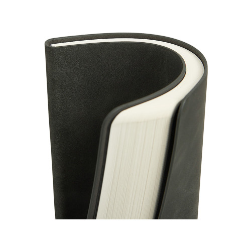 Блокнот А5 в гибкой обложке Chaplin, серый Блокнот А5 в гибкой обложке Chaplin, серый